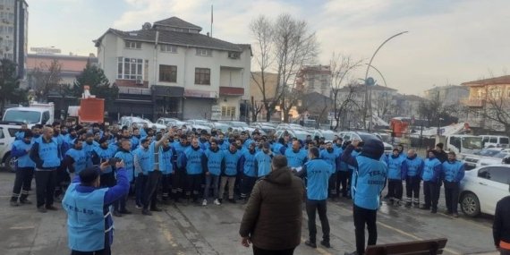 SEDAŞ İşçileri Ek Zam için Eylemde