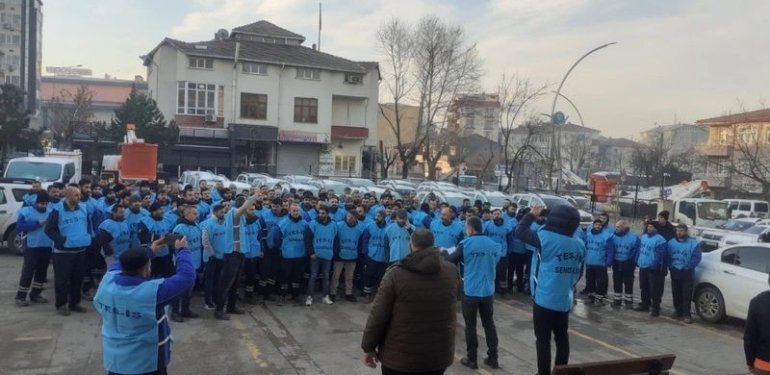 SEDAŞ İşçileri Ek Zam için Eylemde