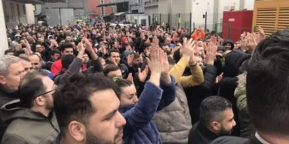 MATA’da Yüzlerce İşçi Tehditlere Karşı Direnişte