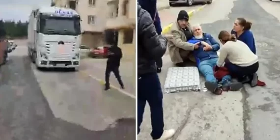 Yardım TIR’ına Silahlı Saldırı: Bir Kişi Yaralandı