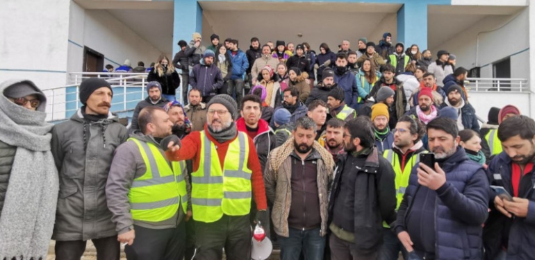 Pazarcık'ta Yardım Deposuna Dönüştürülen Cemevine Kayyum Atandı 6 pazarcikdepo
