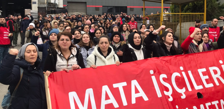 Mata Otomotiv’den Direnişteki İşçilere Tazminatsız İşten Atma Bildirimi
