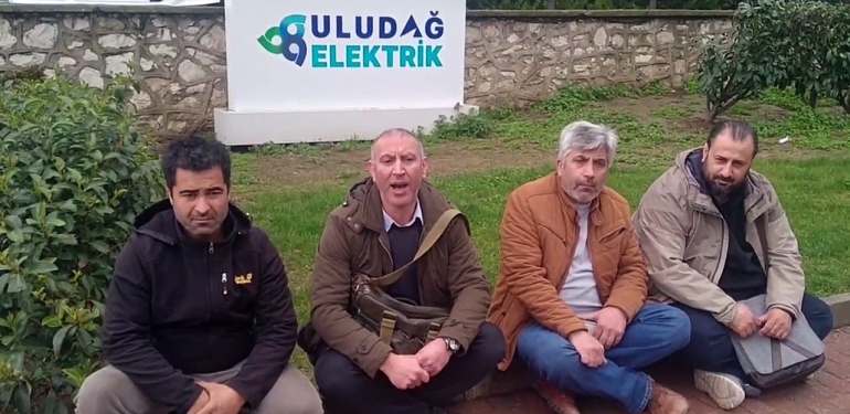 Uluğ Enerji İşçileri Yaşanabilir Ücret için Direnişte