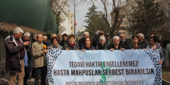 Ankara ve İstanbul’da ‘Hasta Tutsaklar Serbest Bırakılsın’ Eylemleri