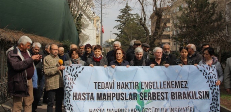 Ankara ve İstanbul’da ‘Hasta Tutsaklar Serbest Bırakılsın’ Eylemleri