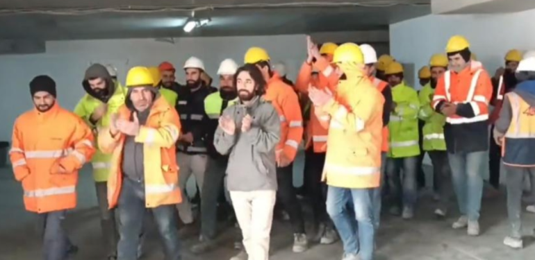 İstanbul Finans Merkezi’nde İnşaat İşçileri İş Bıraktı