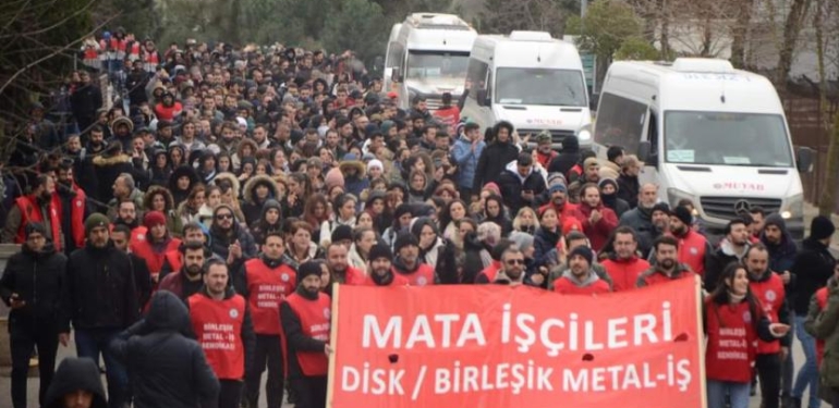 Mata Otomotiv’de İşçi Kararlılığı: Taleplerimiz Karşılanana Kadar Mücadeleyi Sürdüreceğiz