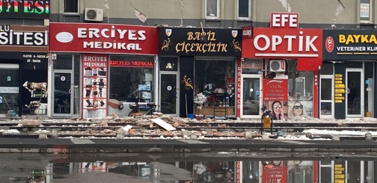 Kayseri’de 467 Yapı Depremde Ağır Hasar Aldı