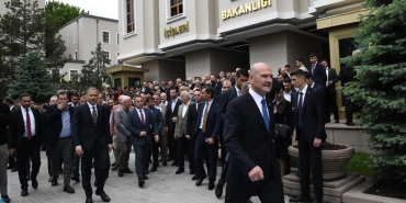 İçişleri Bakanlığında Devir Teslim Töreni