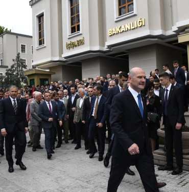İçişleri Bakanlığında Devir Teslim Töreni