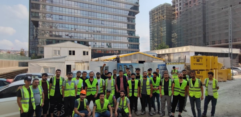 Ilgın İnşaat İşçileri Direnerek Kazandı