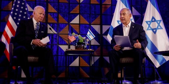 Biden ve Netanyahu’dan Ortak Basın Açıklaması: Hastene Saldırısını Diğer Taraf Yaptı