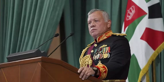 Ürdün Kralı: Ürdün’de ve Mısır’da Filistinli Mülteciye Hayır