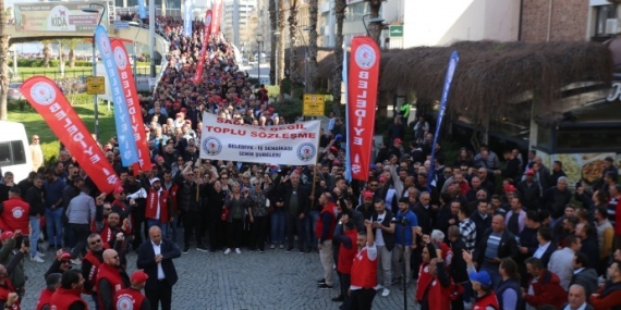 Binlerce Belediye İşçisi İş Bıraktı