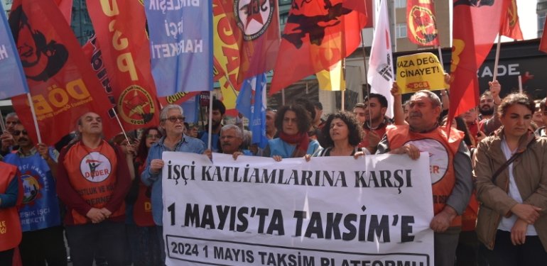 1 Mayıs Taksim Platformu: DİSK, CHP ve İçişleri Bakanı ile Kulis Faaliyetinden Vazgeçmeli