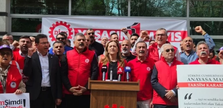 DİSK Genel Başkanı Çerkezoğlu: 1 Mayıs Taksim’de Kutlanacak
