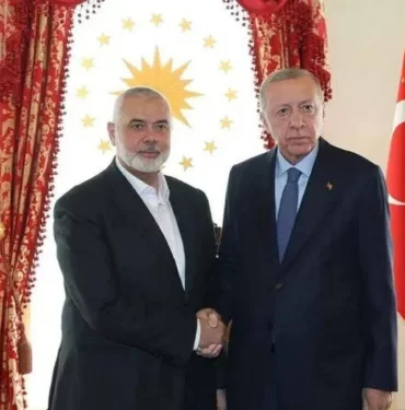 erdogan-hamas-lideri-haniye-ile-gorustu
