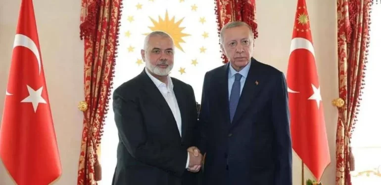 erdogan-hamas-lideri-haniye-ile-gorustu