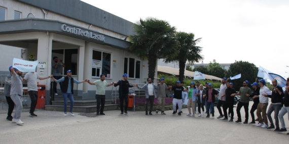 Contitech İşçileri Üretimi Durdu: Birimize Yapılan Haksızlık Hepimize Yapılmıştır