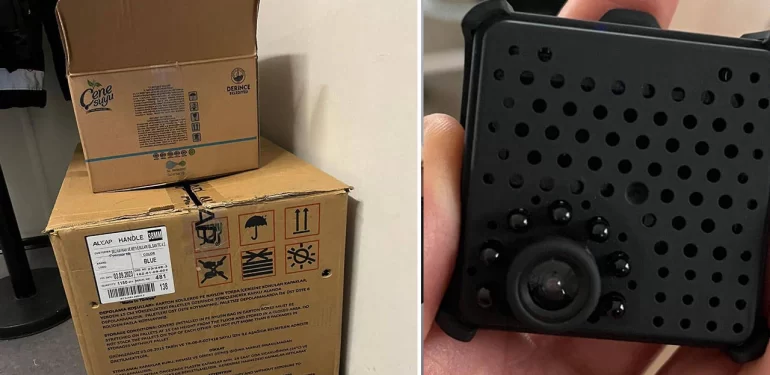 Kadın İşçilerin Soyunma Odasında Kamera Bulundu