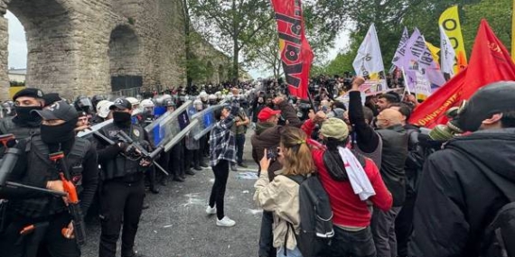 1 Mayıs Taksim Mücadelesi: Polis Barikatları, Plastik Mermi, Gaz, Gözaltı…