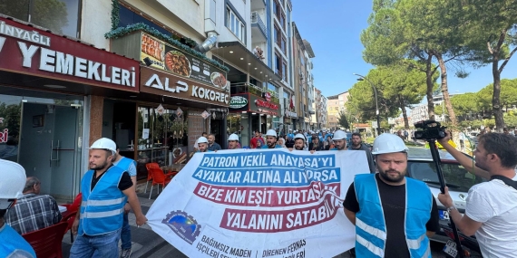 Fernas Maden İşçilerinin Ankara Yürüyüşü 2. Gününde