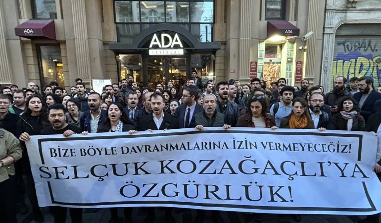 Selçuk Kozağaçlı’nın Yeniden Tutuklanması Protesto Edildi