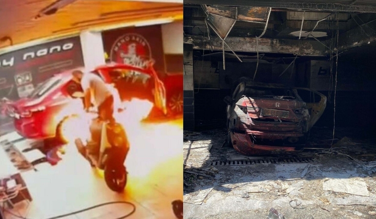 Oto Yıkamacı Yanarak Hayatını Kaybetti