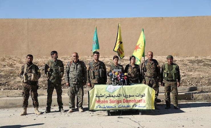 SDG, Deyrezor’da IŞİD Saldırısını Püskürttüğünü Duyurdu