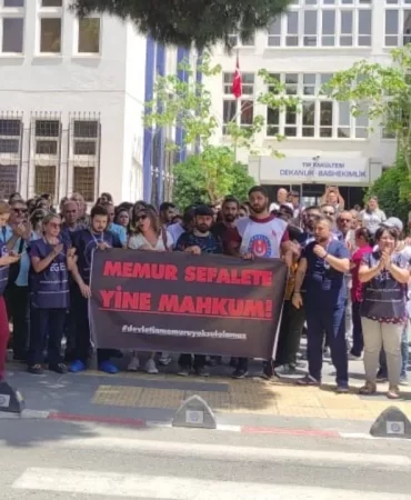 ege üniversitesi iş bırakma eylemi