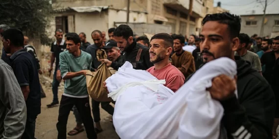 İsrail’in Gazze’ye Yönelik İşgal Saldırılarında Can Kaybı 54 Bini Geçti