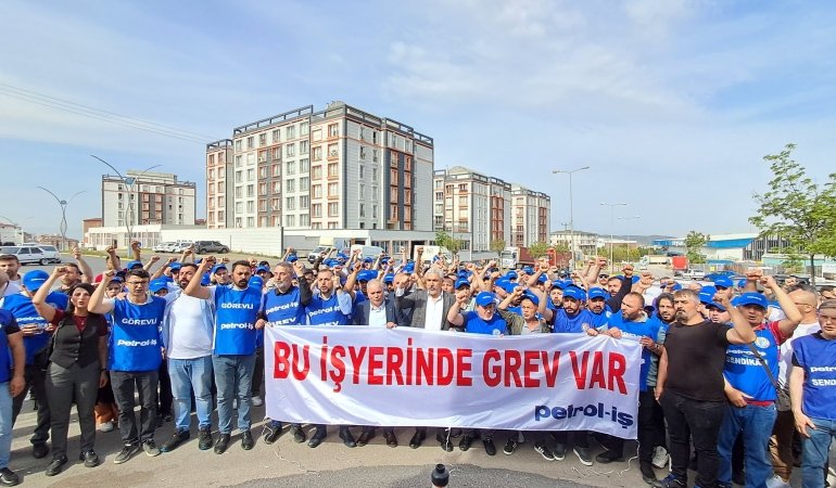 Portakal Plastik ve Porvil Çatı İşyerlerinde Grev Başladı