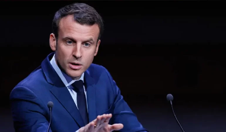 Macron: Filistin Devleti’nin Tanınması Ahlaki Bir Görevdir