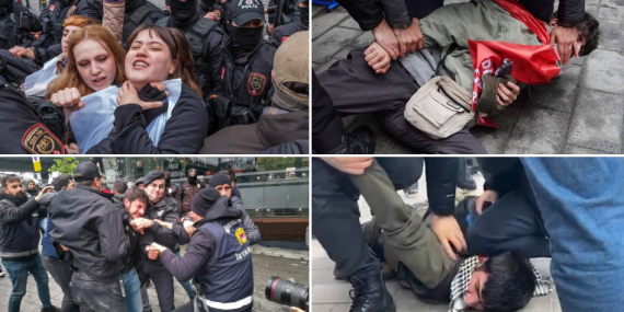 1 Mayıs Taksim Gözaltılarında 36 Kişi Adliyeye Sevk Ediliyor