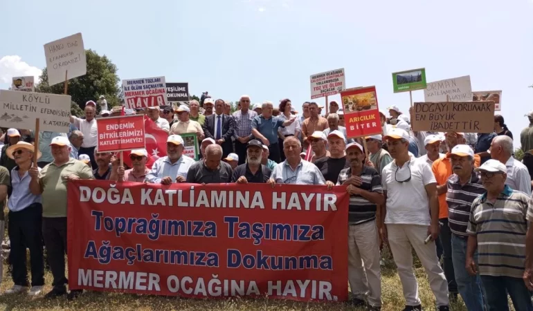 Gündoğmuş Halkı Madene Karşı: Bu Dağlar Bizim, Kimseye Vermeyeceğiz!