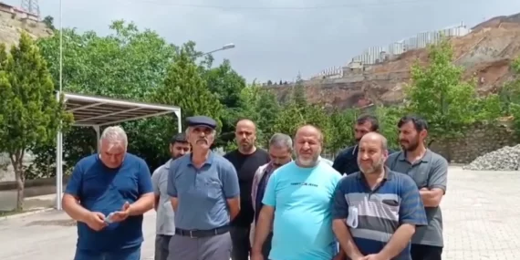 Elazığ’daki Maden İşçileri Aylardır Maaş Alamıyor