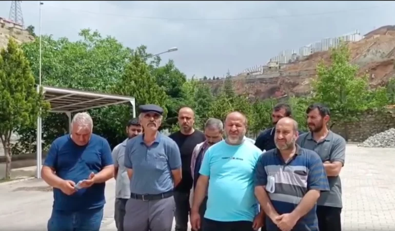 Elazığ’daki Maden İşçileri Aylardır Maaş Alamıyor