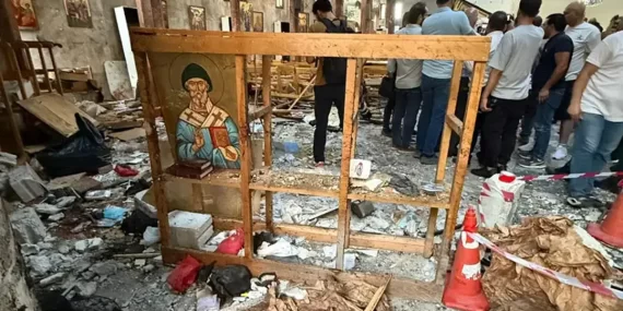 Şam’da Mar İlyas Kilisesi’nde İntihar Saldırısı