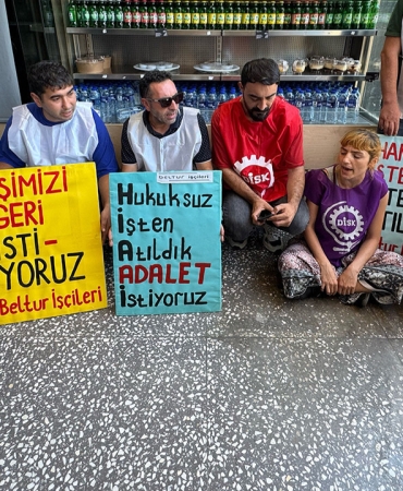 belturda-isten-cikarilan-3-isci-oturma-eylemi-yapti
