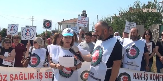 Hak-İş’ten Oturma Eylemi