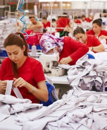 tekstil işçileri