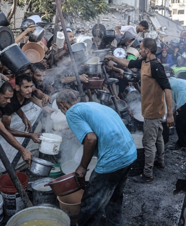 Gazze açlık zulmü