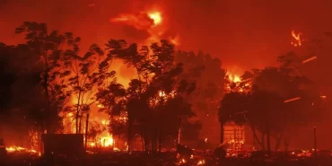 Yunanistan'da Yangın Sebebiyle Atina'ya Yakın Yerleşim Yerleri Tahliye Ediliyor 3 yunanistan yangın