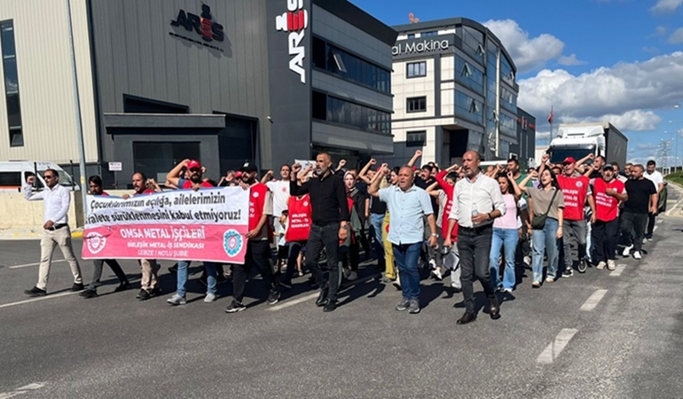 OMSA Metal’de İşçiler Direnişle Kazandı