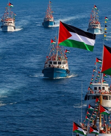 İsrail, Sumud Filosunu Vurdu: İtalyan Donanması Filoya Koruma Yolladı 10 sumud