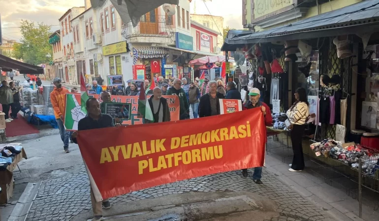 Ayvalık'ta İsrail’e Tam Boykot Çağrısı 6 ayvalik-demokrasi-platformu