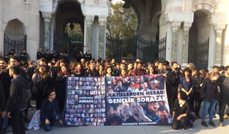 Beyazıt’ta Gar Katliamı Anması: Hesabını Meydanlarda Soracağız!