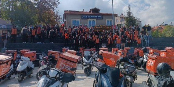 Trendyol Go Kuryeleri İş Bıraktı
