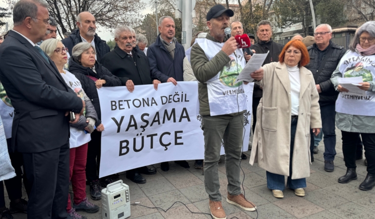 Toprağımızı Vermiyoruz Platformu: Doğayı Yok Sayan Bütçeyi Kabul Etmiyoruz