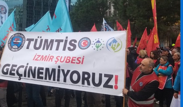 TÜMTİS: Açlık Sınırının Altında Asgari Ücret Dayatması Kabul Edilemez